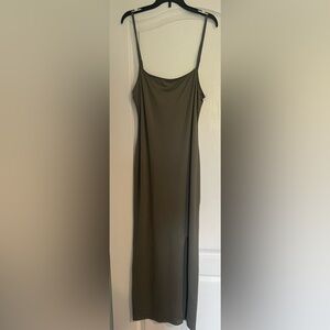 Olive Green Maxi Dress